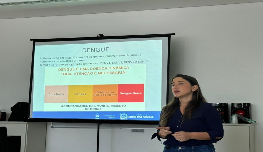 Secretaria de Saúde promoveu atualização sobre dengue para profissionais da Atenção Básica 