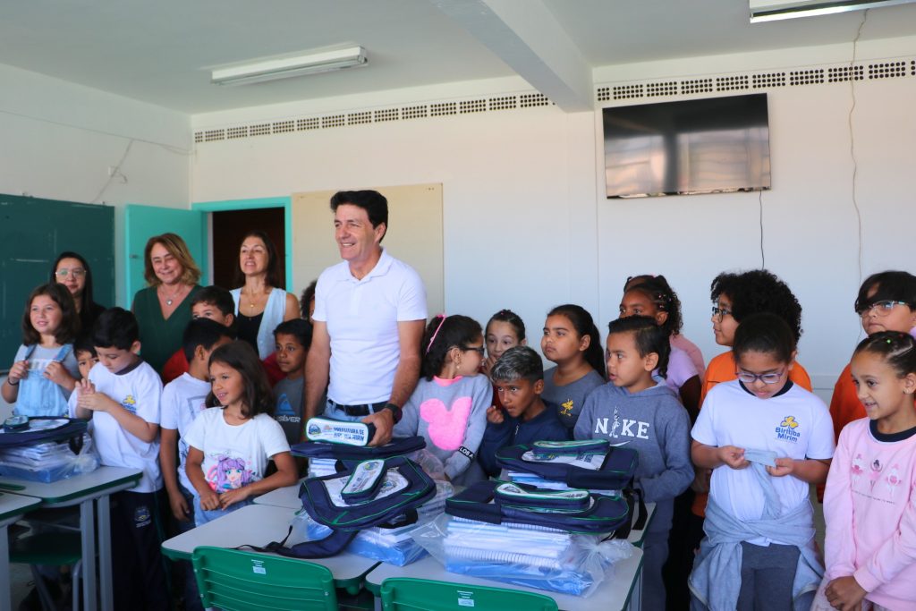 Início das Aulas na Rede Municipal - Sejam Bem-Vindos Alunos, em Biritiba Mirim!