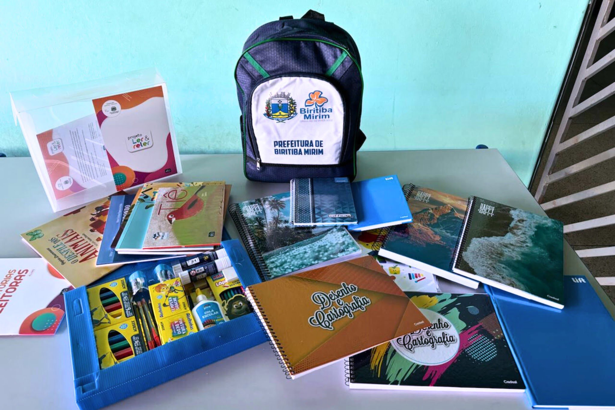 Kit Escolar + Mochila