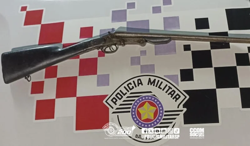 Suspeito é detido por violência doméstica e posse ilegal de arma em Biritiba Mirim