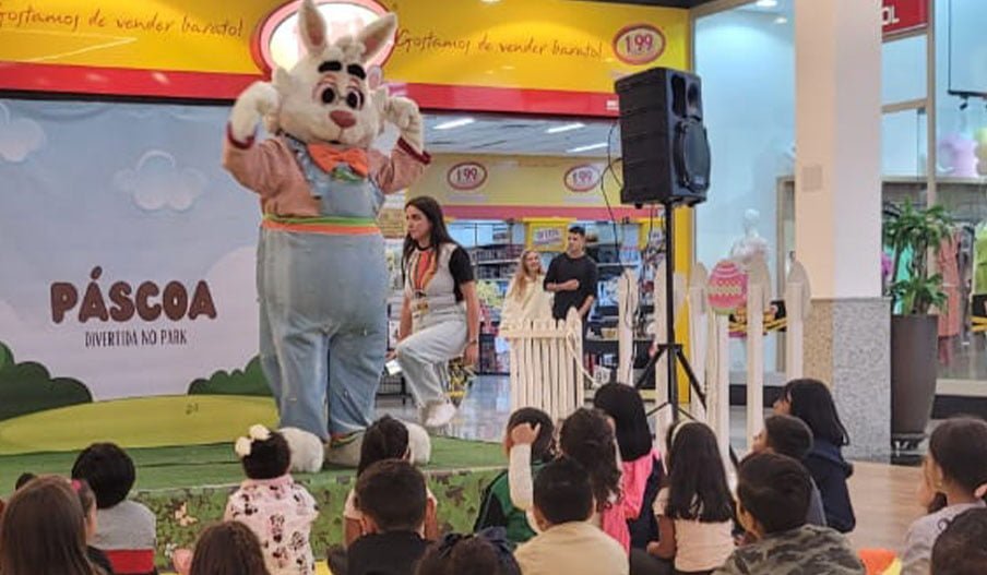 Itaquá Park Shopping mantém programação de Páscoa durante o feriado: Ainda dá tempo para adquirir os ovos de Páscoa em nossas lojas