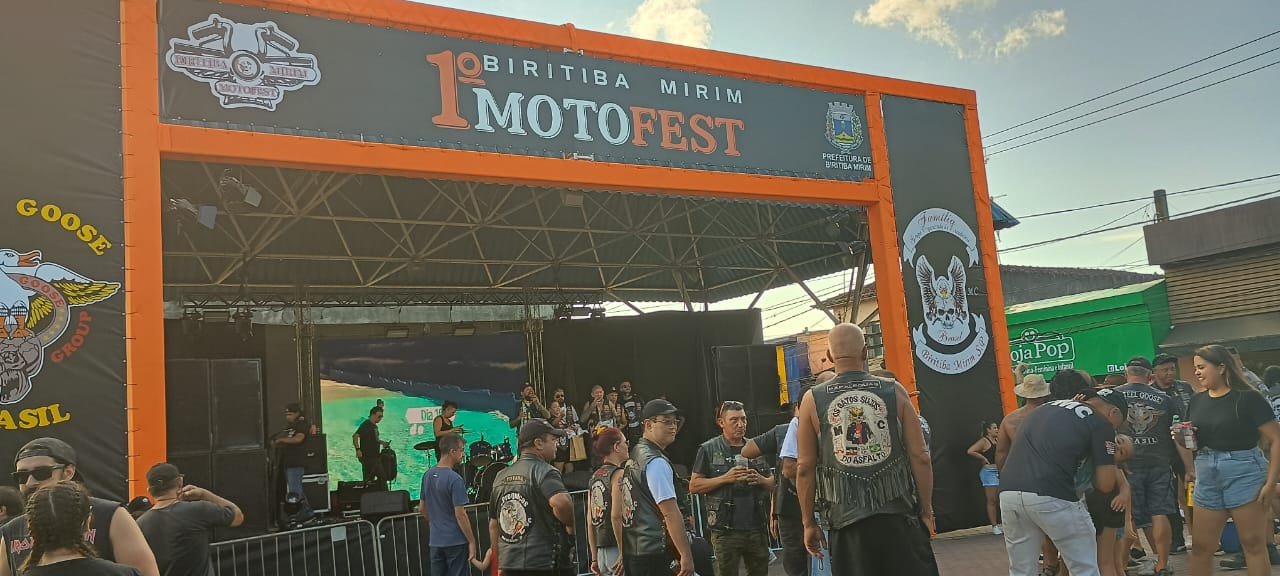 Sucesso total: 1ª Moto Fest em Biritiba Mirim atrai multidão à Praça São Benedito