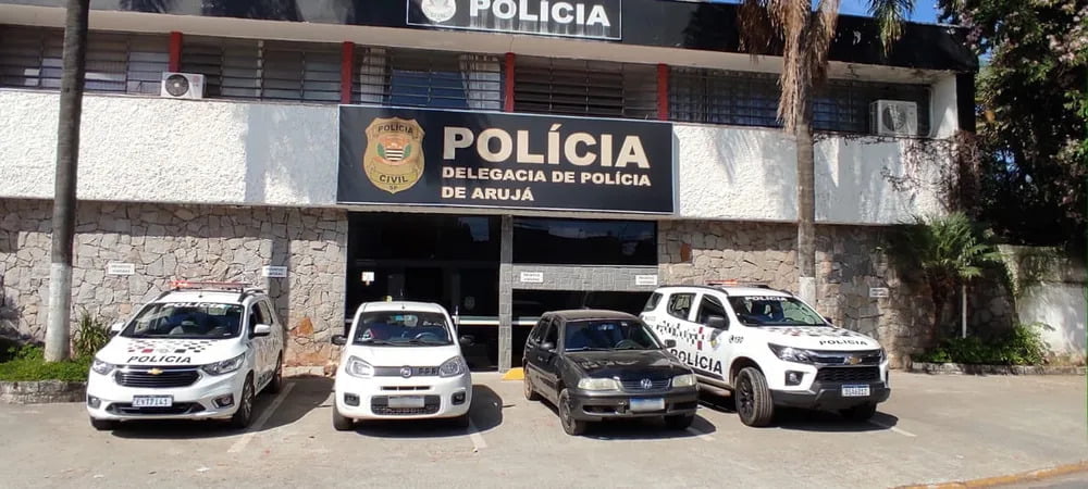 Caso foi reportado na Delegacia de Polícia de Arujá — Foto divulgada pela Polícia Militar
