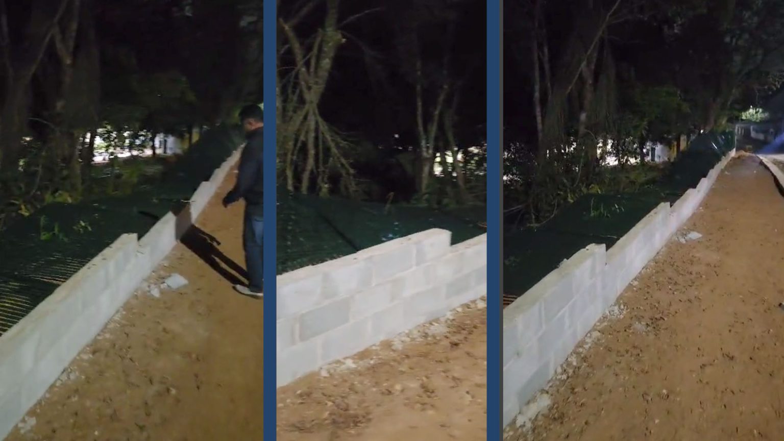 Vandalismo Atinge Obras do Futuro Parque da Cidade em Biritiba Mirim. Foto: Divulgação/Reprodução