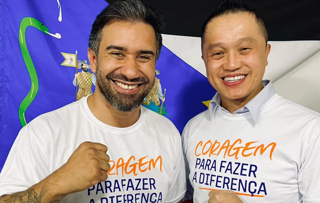 Caio Cunha Lança Pré-Candidatura à Reeleição e Anuncia Joel Chen como Vice. Foto: Reprodução/Caio Cunha