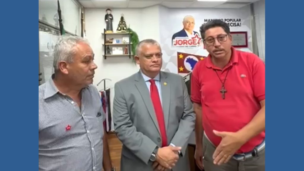Geraldo é Pré-Candidato a Prefeito e Everaldo a Vereador em Biritiba Mirim. Foto: Reprodução/Everaldo