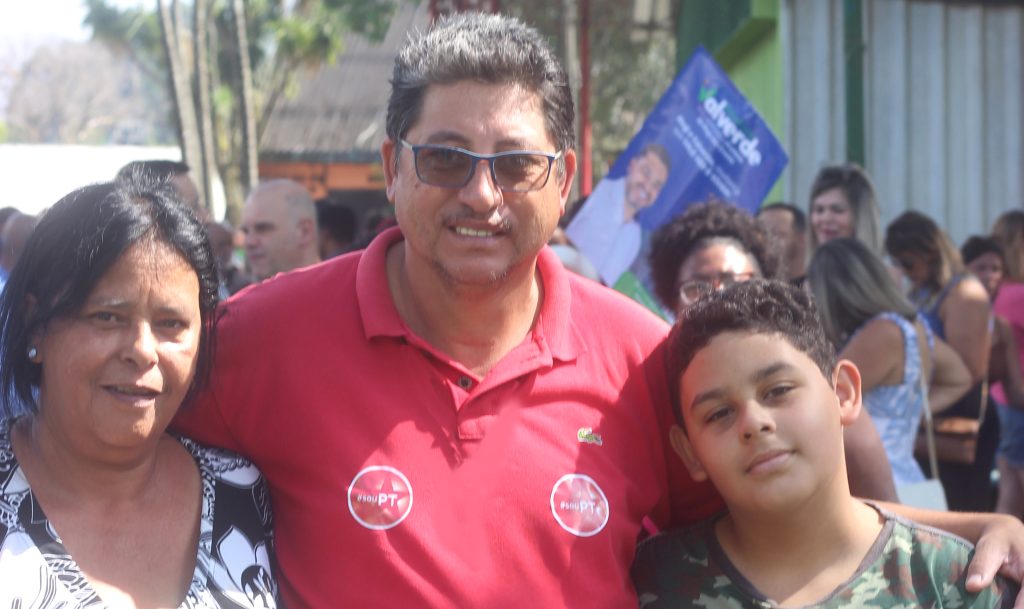 Everaldo reforça apoio popular ao PT e aposta em aumento de votos para vereador e prefeito. Foto: Diário do Estado de São Paulo
