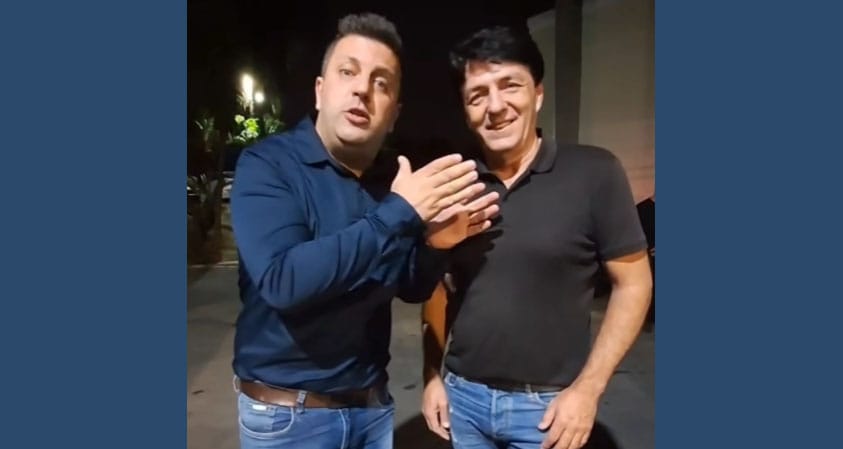 Doutor Rafu Declara Apoio ao Prefeito Inho Taino. Foto: Reprodução