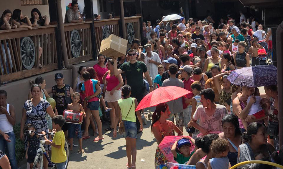 Tropa de Muares Sob Comando de Marcos Zaramella. Foto: Arquivo