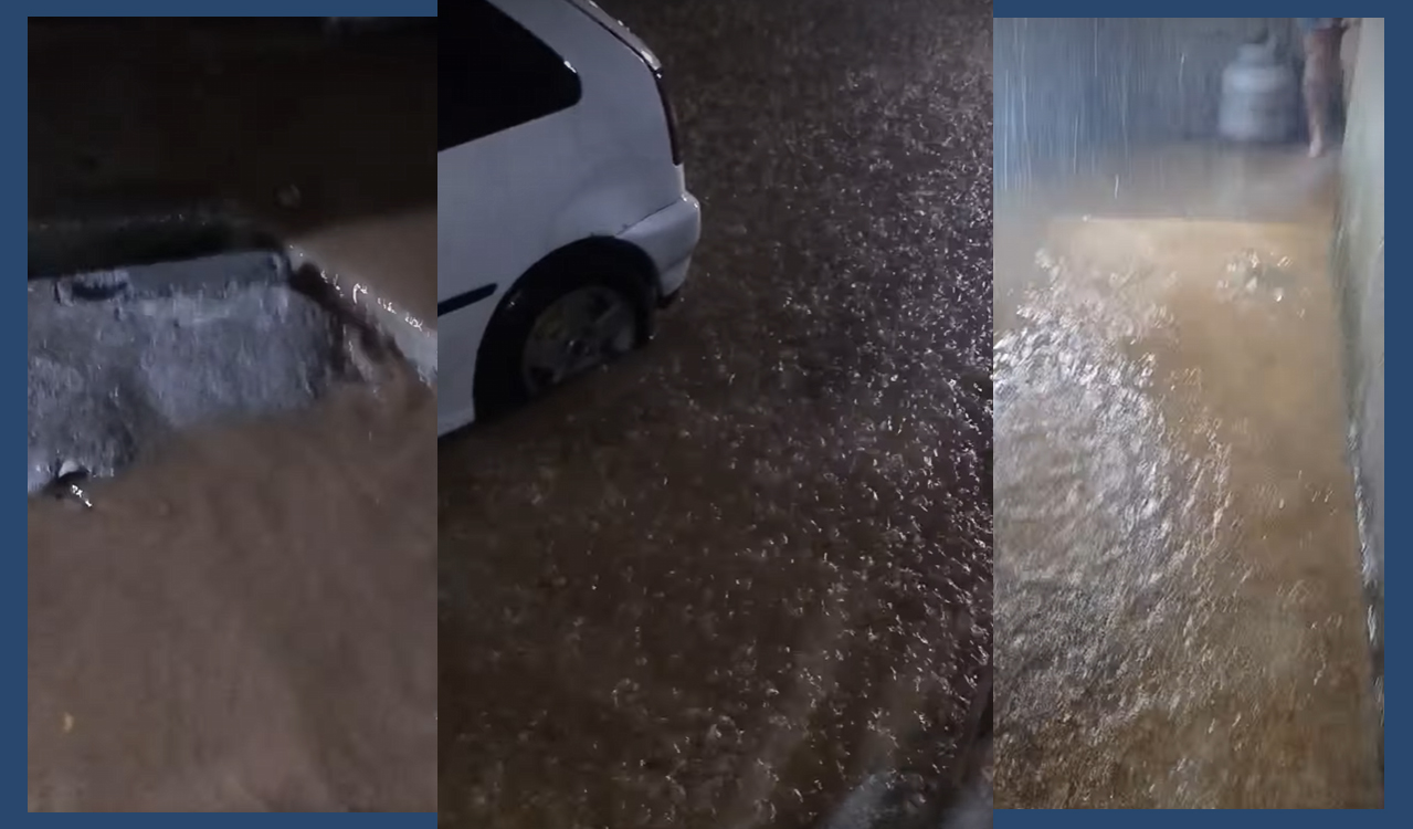 Moradores cobram o prefeito por melhorias: casas foram alagadas após temporal em Biritiba Mirim. Foto: Diarioesp.com.br