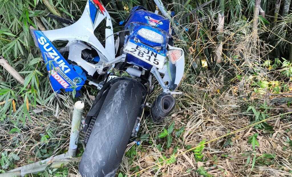 Motociclista conhecido como 'Kbrito' morre em acidente de moto na Mogi-Salesópolis. Foto: Redes Sociais