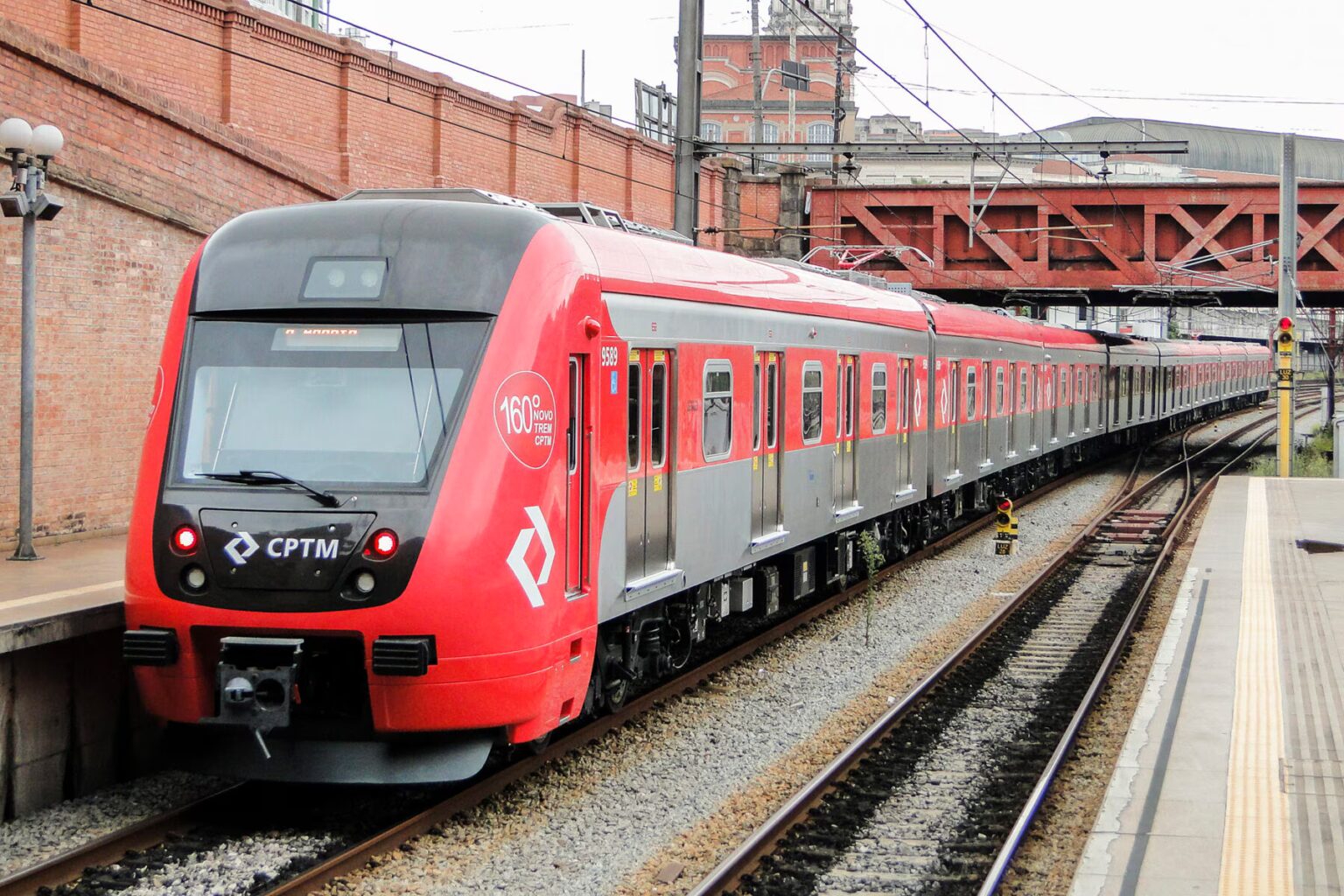Paralisação na CPTM: Ferroviários entram em greve contra privatização. Foto: Reprodução