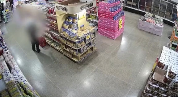 Supermercado registra mais um furto de café na Cidade Estrutural. Foto: Reprodução