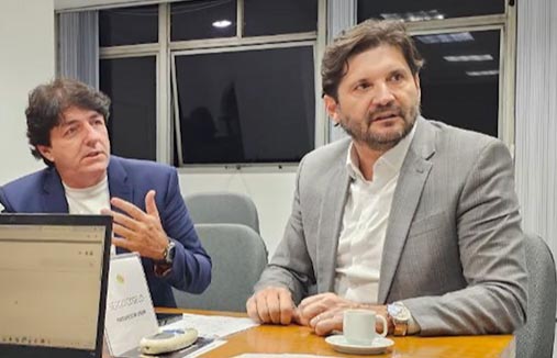 Obras na estrada do Rio Acima em pauta. Foto: Reprodução