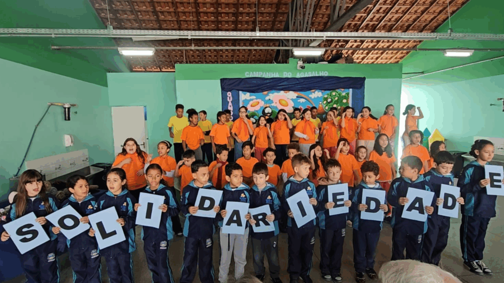 Biritiba Mirim dá início à Campanha do Agasalho 2025 com incentivo das autoridades municipais. Foto: PMBM