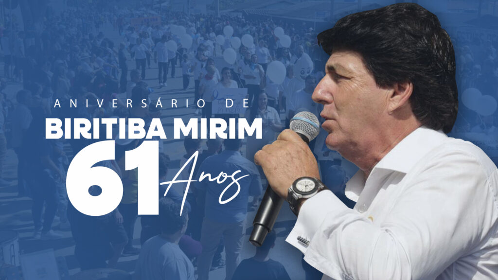 Prefeito Inho Taino, Biritiba Mirim celebra 61 anos de emancipação política com desfile cívico e grande participação popular. Foto: Reprodução