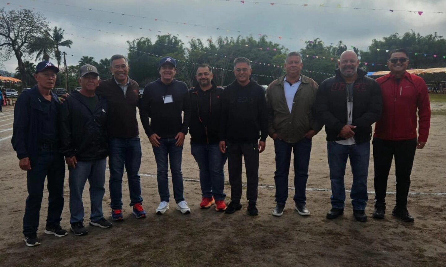 Prefeito Inho Taino e vice-prefeito Toshi Omura prestigiam o 47º Undokai em Biritiba Mirim. Foto: Redes Sociais