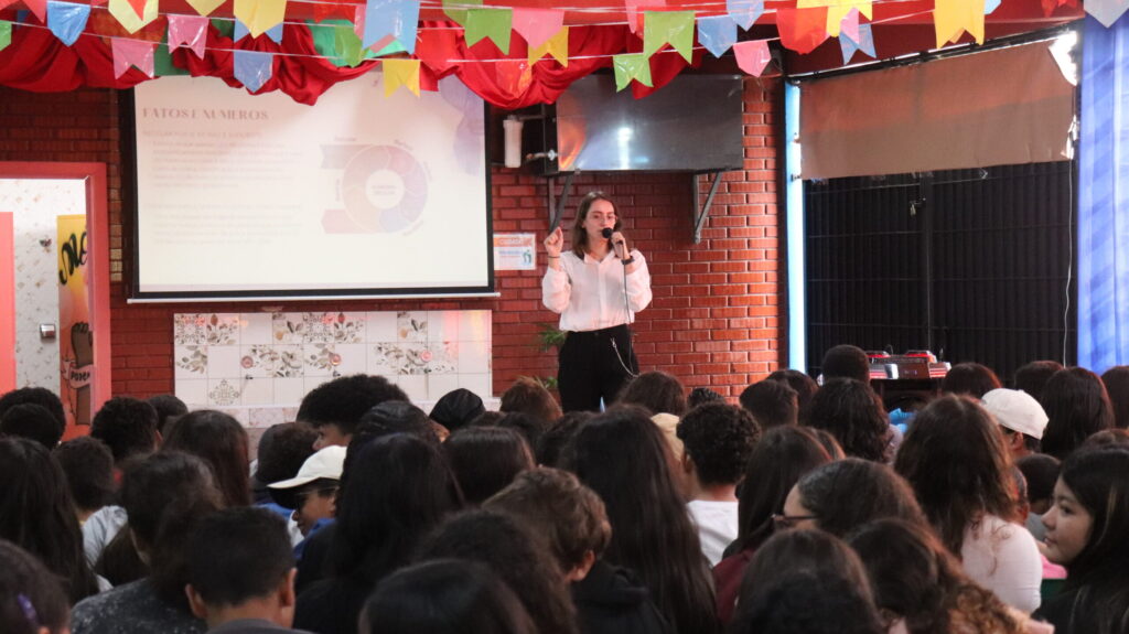 Educação ambiental marca o Dia Mundial do Meio Ambiente em escola de Biritiba Mirim. Foto: PMBM
