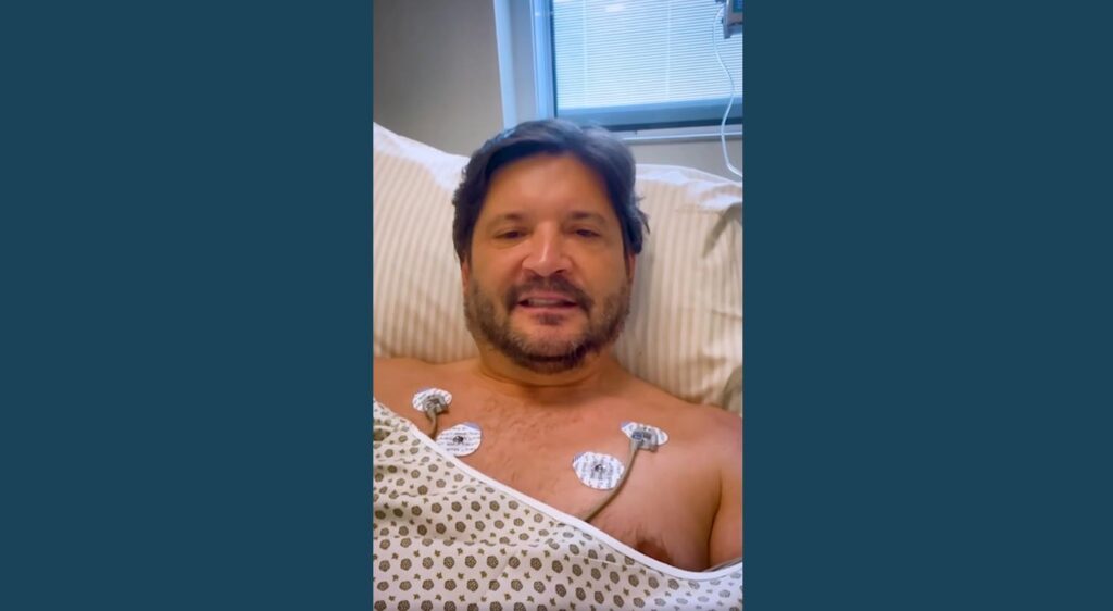 André do Prado Presidente da Alesp passa por procedimento cardíaco e tranquiliza população: “Deu tudo certo”.Foto: Reprodução