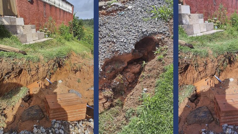 Chuvas intensas deixam morador isolado em Salesópolis e expõem suposto abandono no bairro do Fartura. Foto: Reprodução