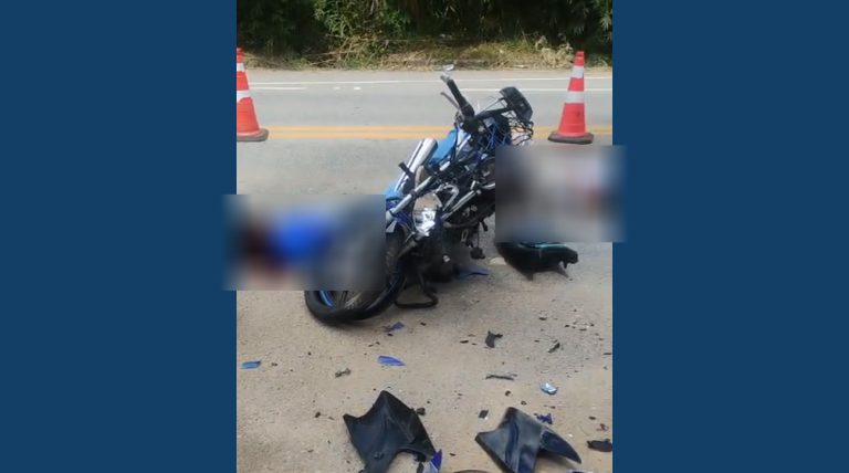 Acidente grave entre Mogi e Salesópolis mobiliza SAMU e helicóptero na tarde desta segunda-feira. Foto: Reprodução